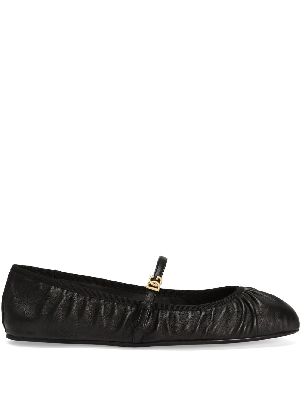 Dolce & Gabbana Women Leather Ballet Flats