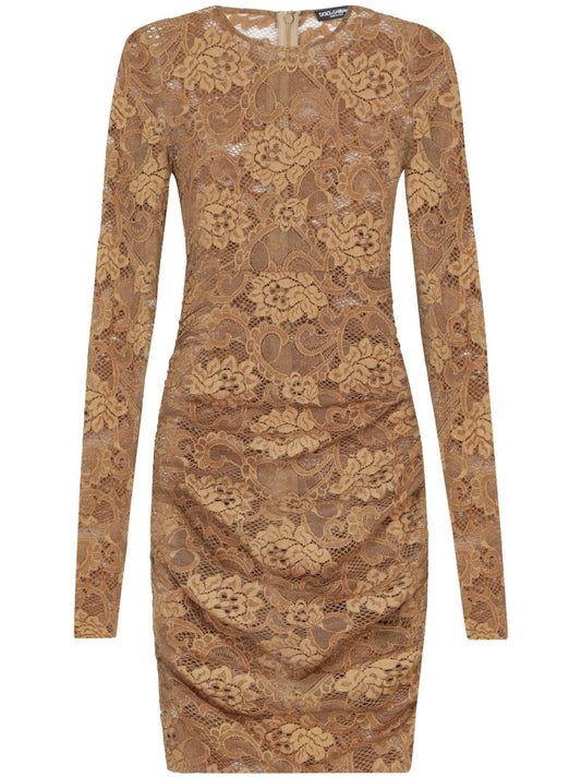 Dolce & Gabbana Women Floral Lace Dress