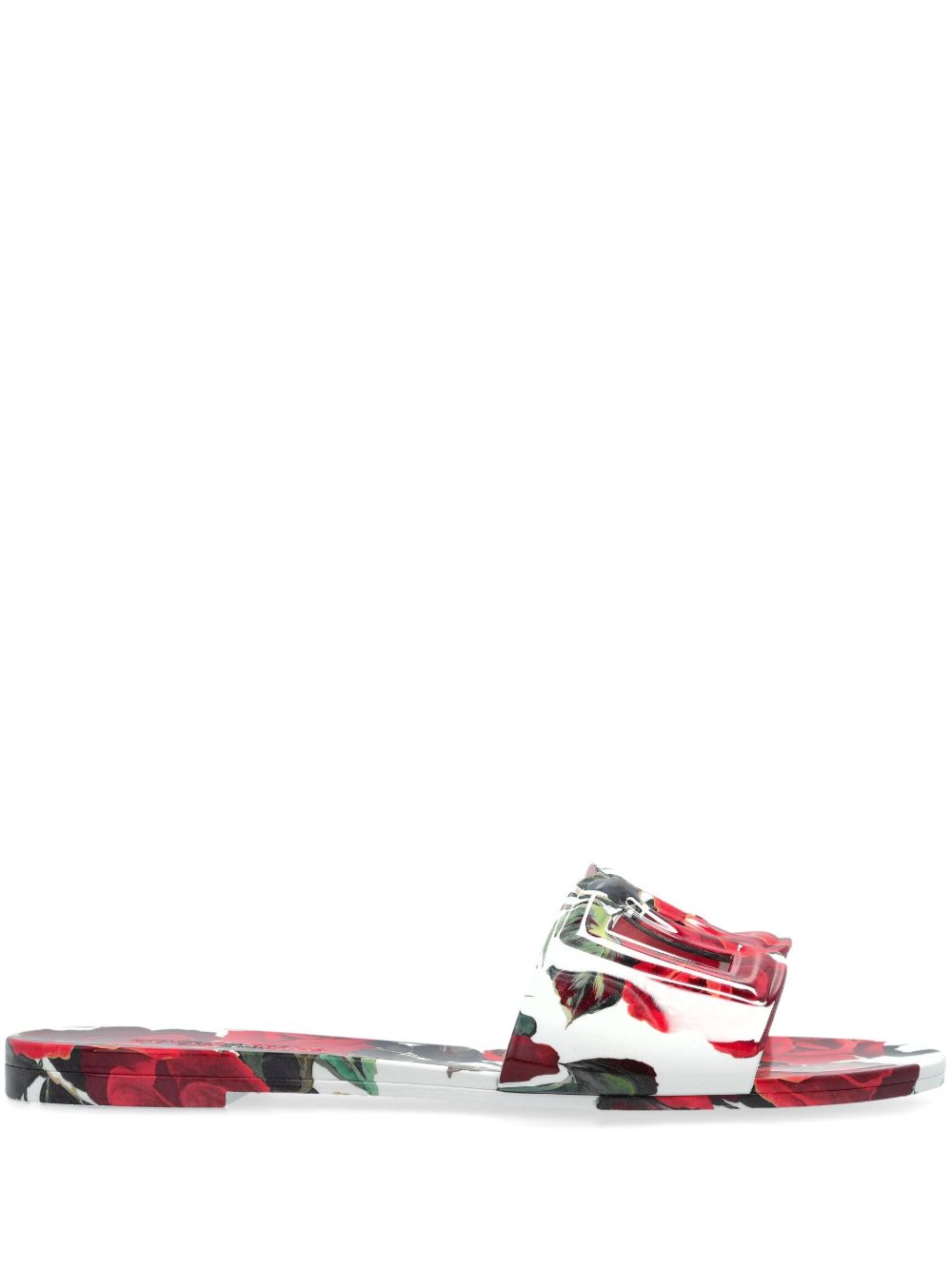 Dolce & Gabbana Women Dg Printed Slides