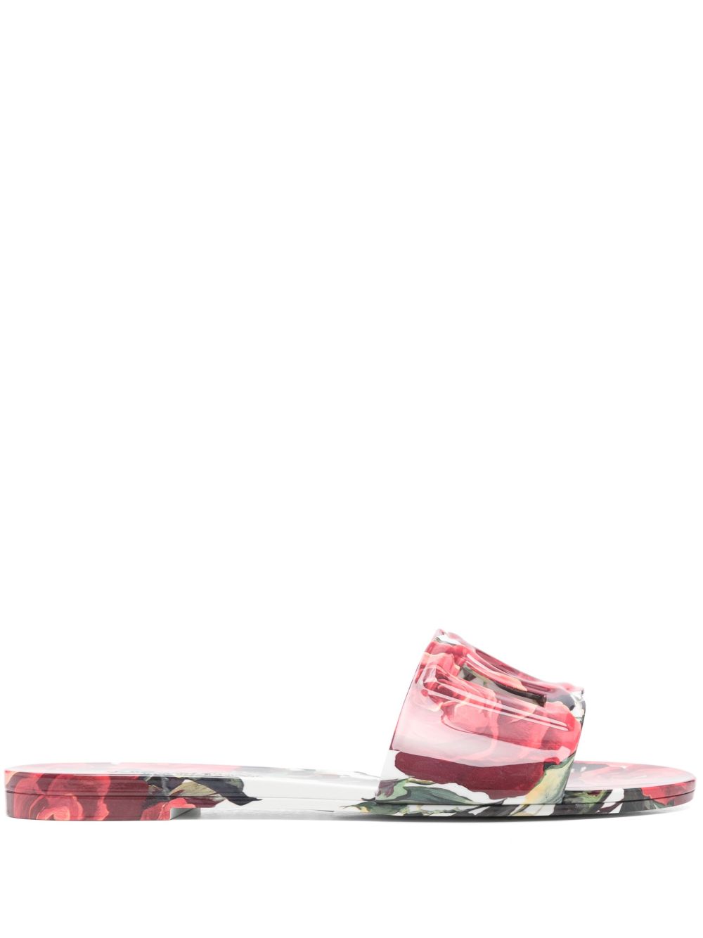 Dolce & Gabbana Women Dg Printed Slides