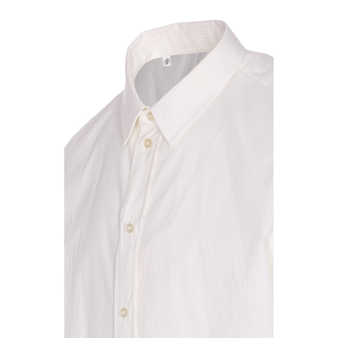 Saint Laurent Men Striped Cassandre Shirt