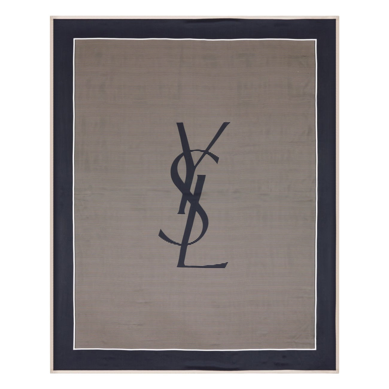 Saint Laurent Women Striped Cassandre Stole