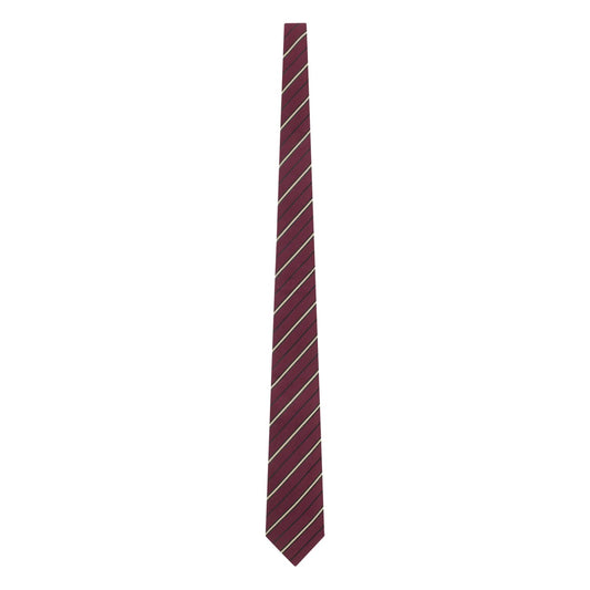 Saint Laurent Men Striped Wide Tie