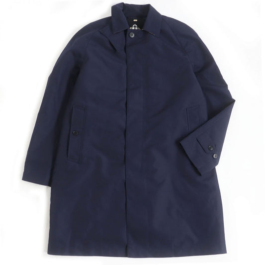 Burberry Baldachin Coat Navy Size 52