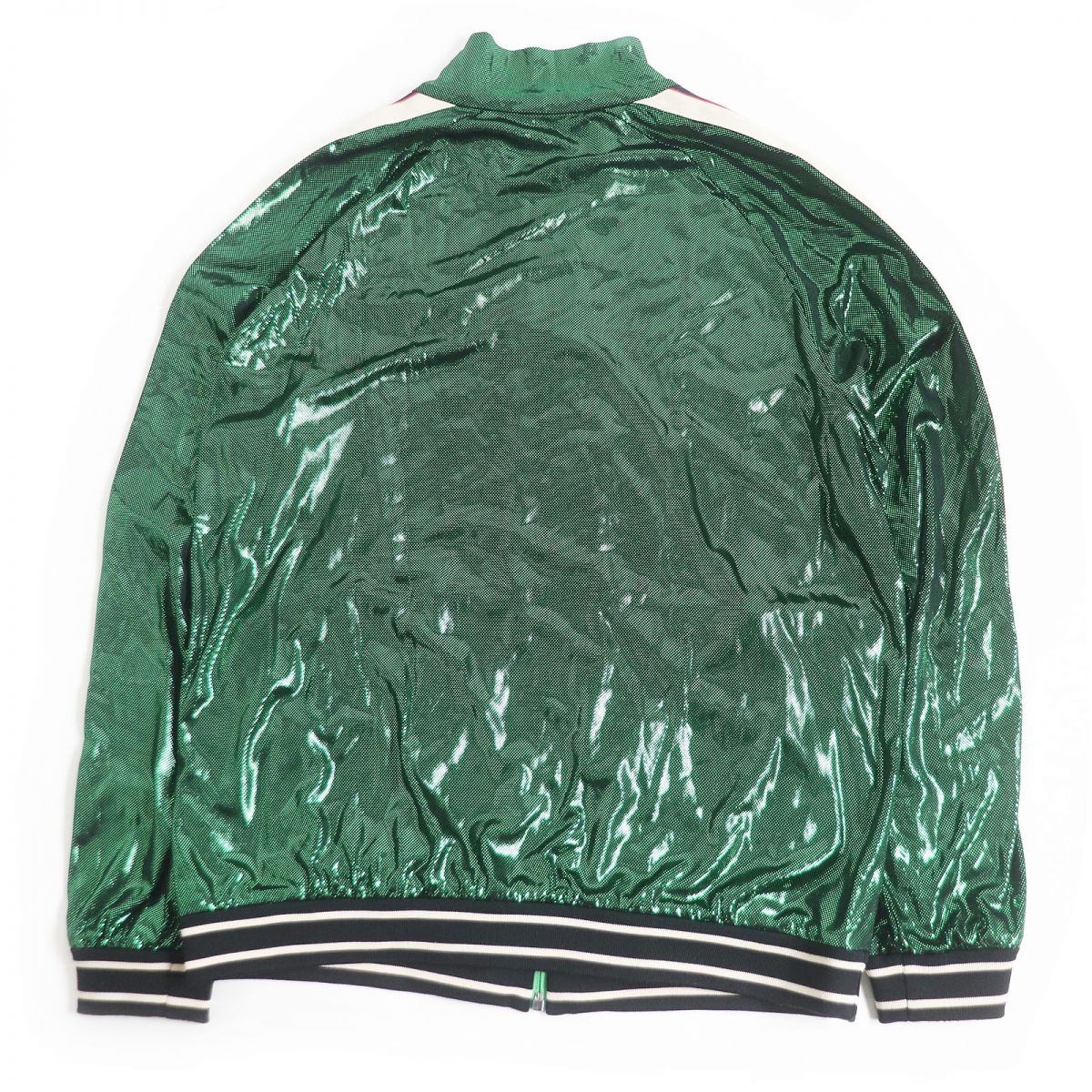 GUCCI 545652 Oversized Laminate Track Jacket M