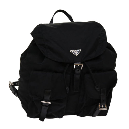 PRADA Backpack Nylon Black  tb1068