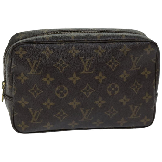 LOUIS VUITTON Monogram Trousse Toilette 23 Clutch Bag M47524 LV tb1084