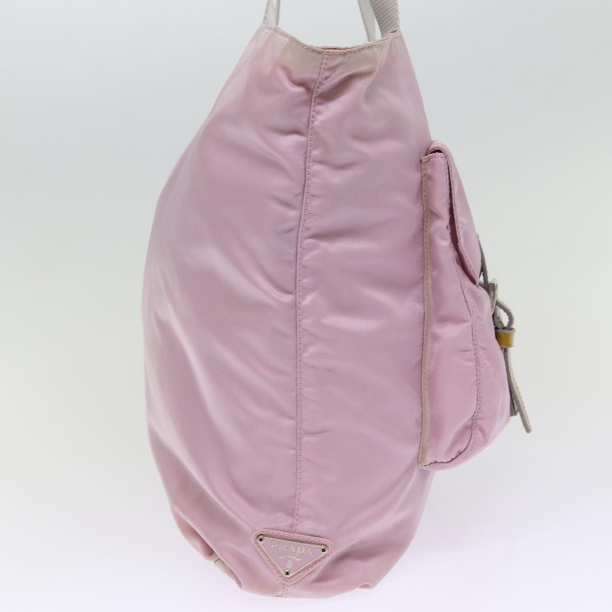 PRADA Tote Bag Nylon Pink  tb1095