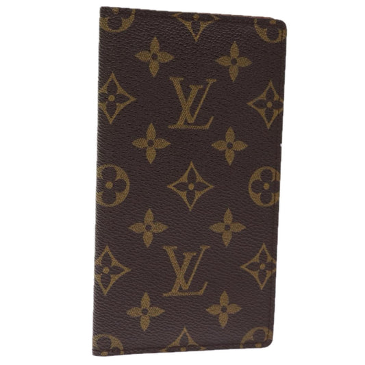 LOUIS VUITTON Monogram Agenda Poche Note Cover R20503 LV th4896