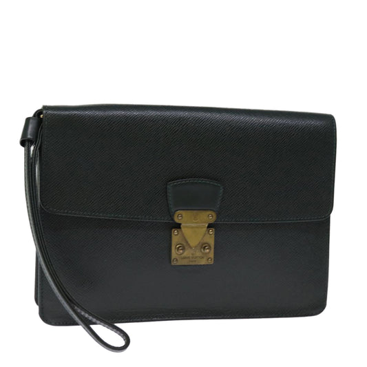 LOUIS VUITTON Taiga Pochette Kourad Clutch Bag Epicea M30194 LV th4902