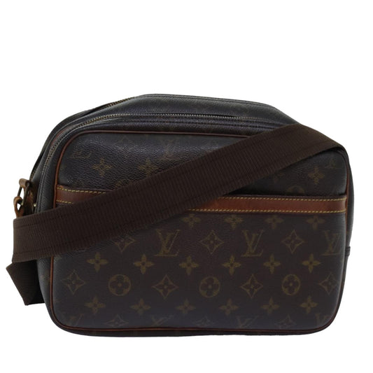 LOUIS VUITTON Monogram Reporter PM Shoulder Bag M45254 LV th4919