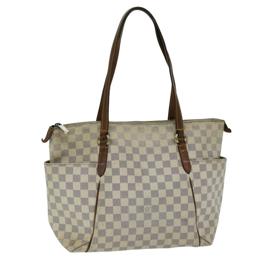 LOUIS VUITTON Damier Azur Totally MM Tote Bag N51262 LV th4930