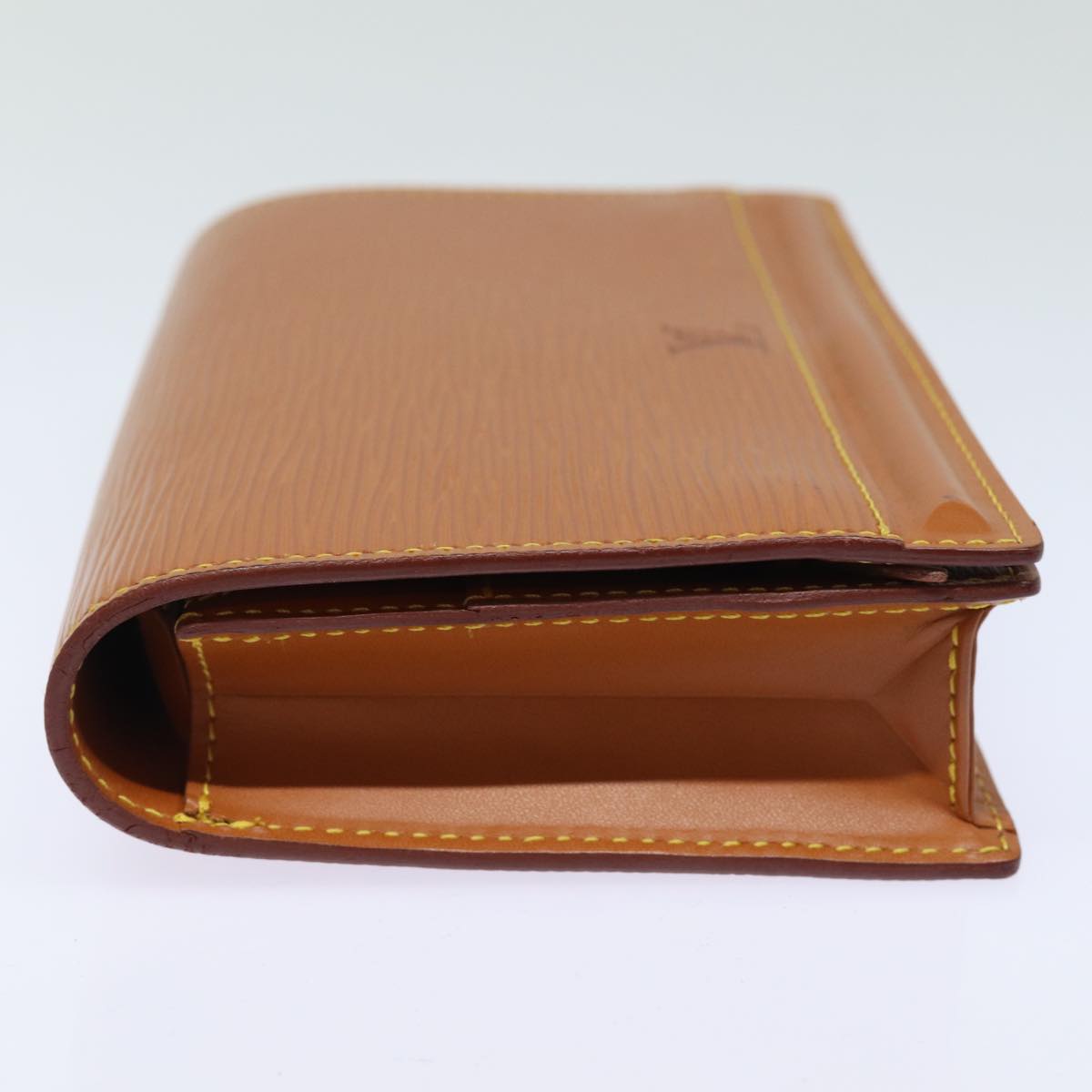 LOUIS VUITTON Epi Tilsitt Pouch Brown M52603 LV th5122