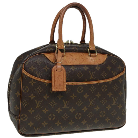 LOUIS VUITTON Monogram Deauville Hand Bag M47270 LV th5155