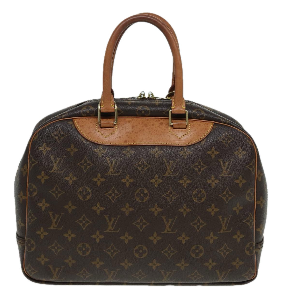 LOUIS VUITTON Monogram Deauville Hand Bag M47270 LV th5155