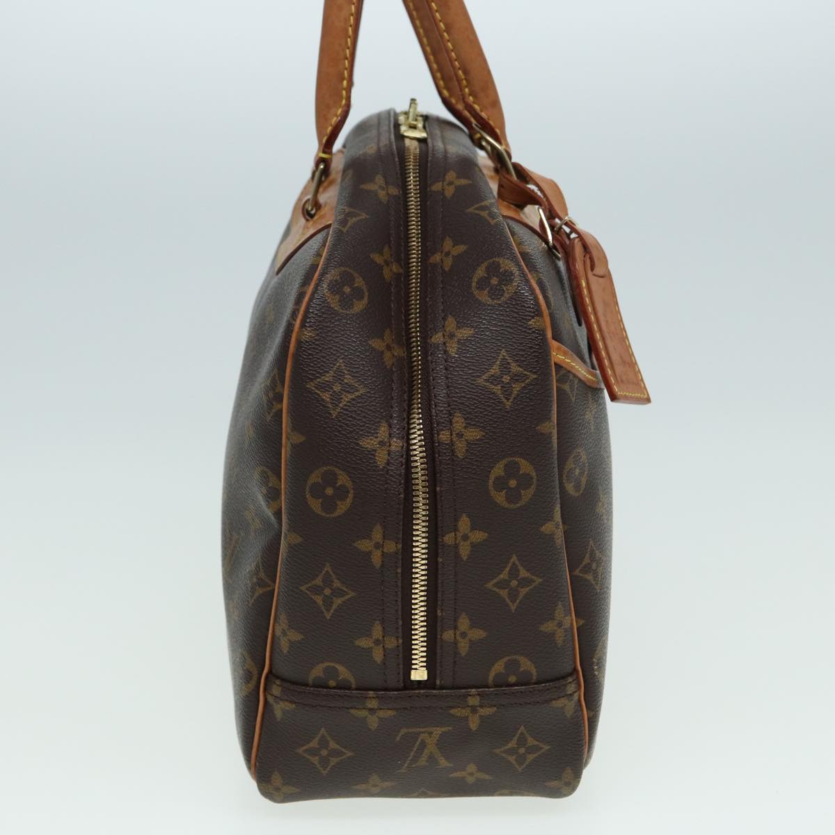 LOUIS VUITTON Monogram Deauville Hand Bag M47270 LV th5155