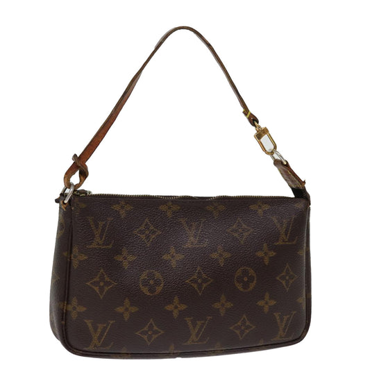 LOUIS VUITTON Monogram Pochette Accessoires Pouch M51980 LV ti1718