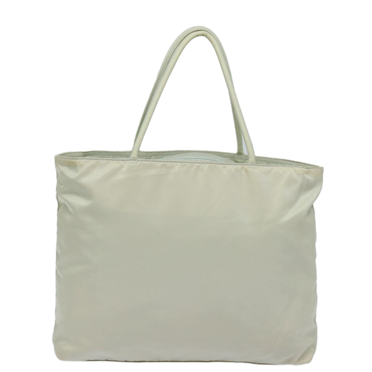 PRADA Hand Bag Nylon Gray  ti1783