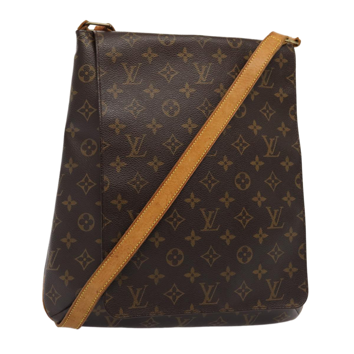 LOUIS VUITTON Monogram Musette Shoulder Bag M51256 LV ti1793