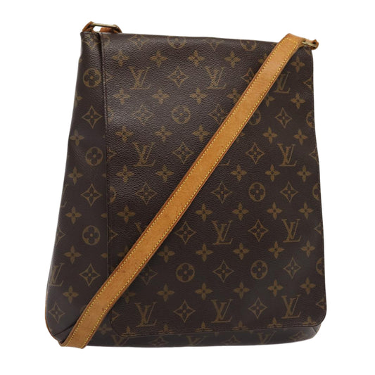 LOUIS VUITTON Monogram Musette Shoulder Bag M51256 LV ti1793
