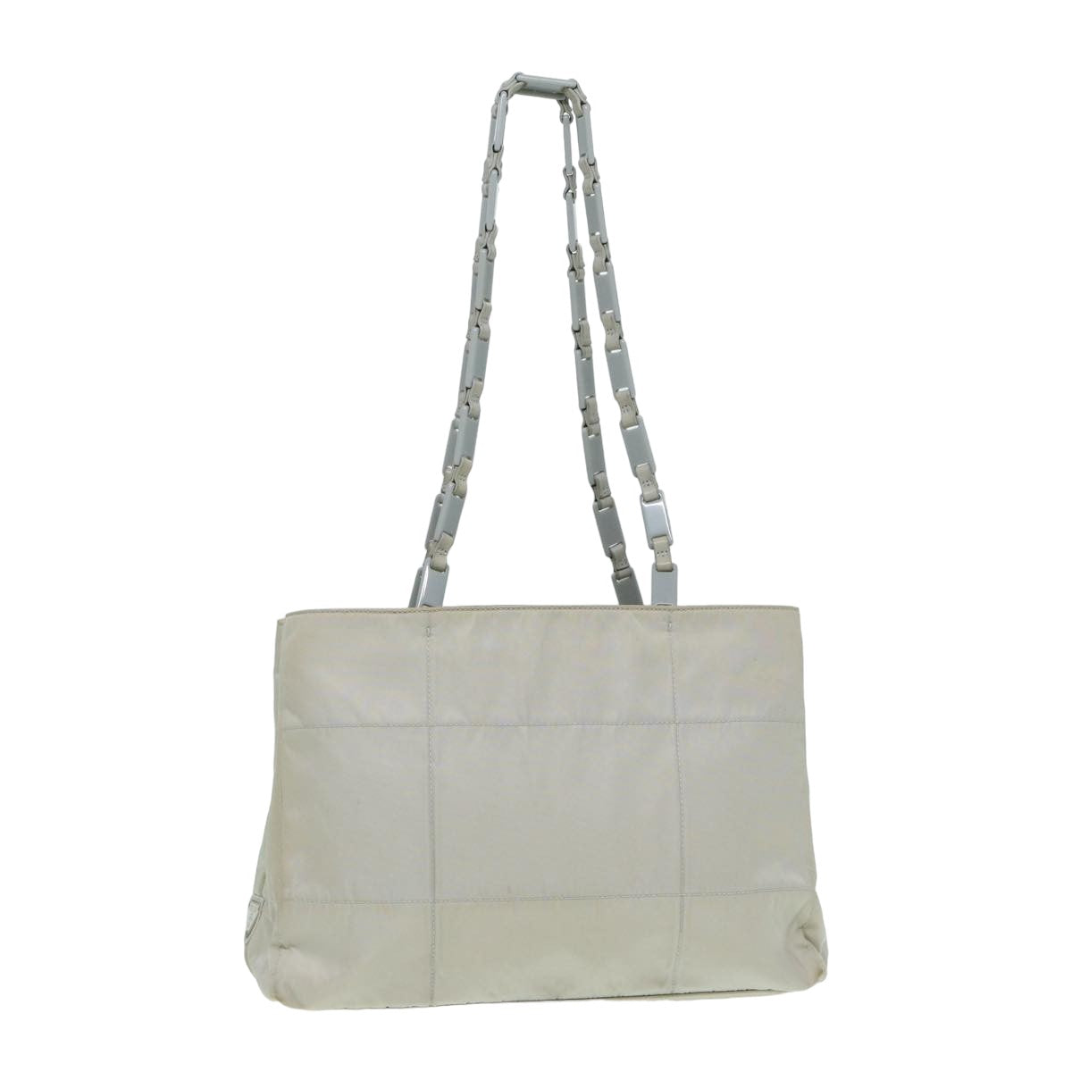 PRADA Shoulder Bag Nylon Gray  ti1817