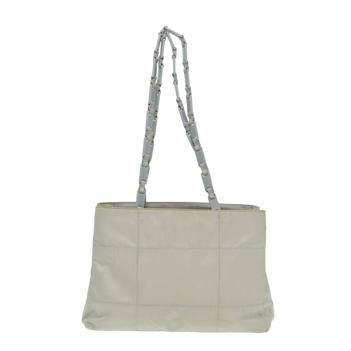 PRADA Shoulder Bag Nylon Gray  ti1817