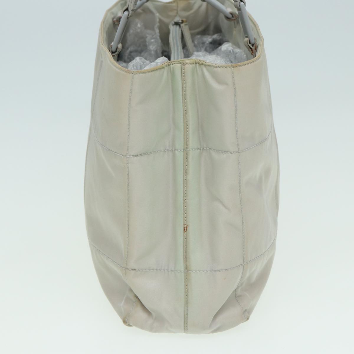 PRADA Shoulder Bag Nylon Gray  ti1817
