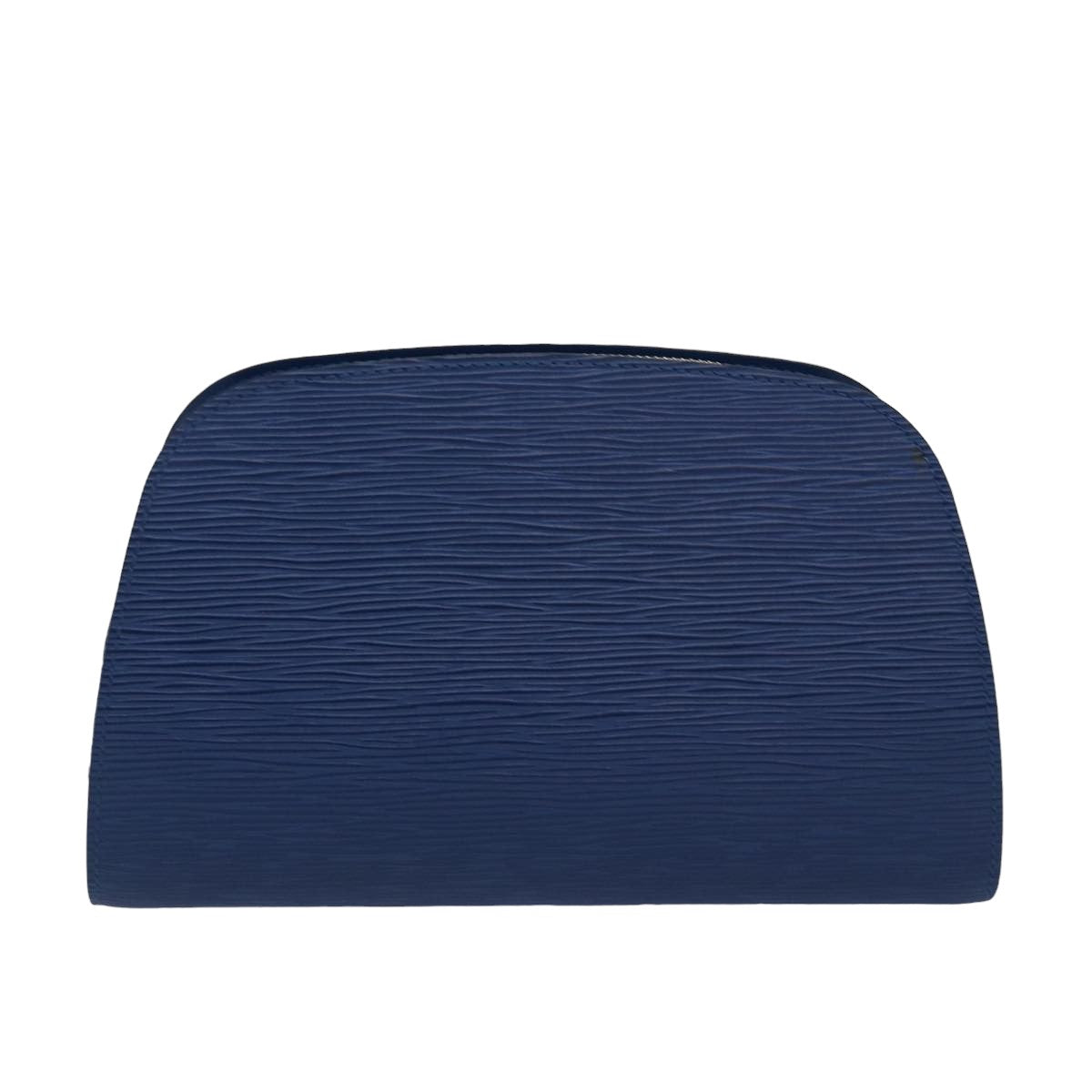 LOUIS VUITTON Epi Dauphine MM Pouch Blue LV ti1836