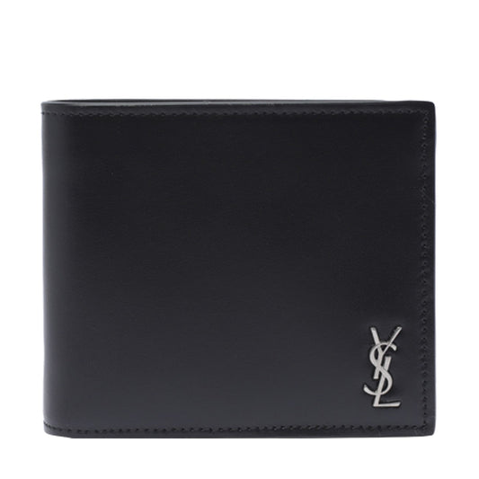 Saint Laurent Men Tiny Cassandre East/West Wallet