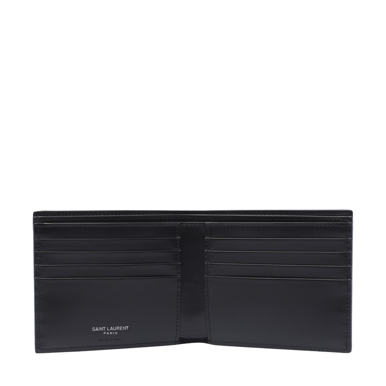 Saint Laurent Men Tiny Cassandre East/West Wallet