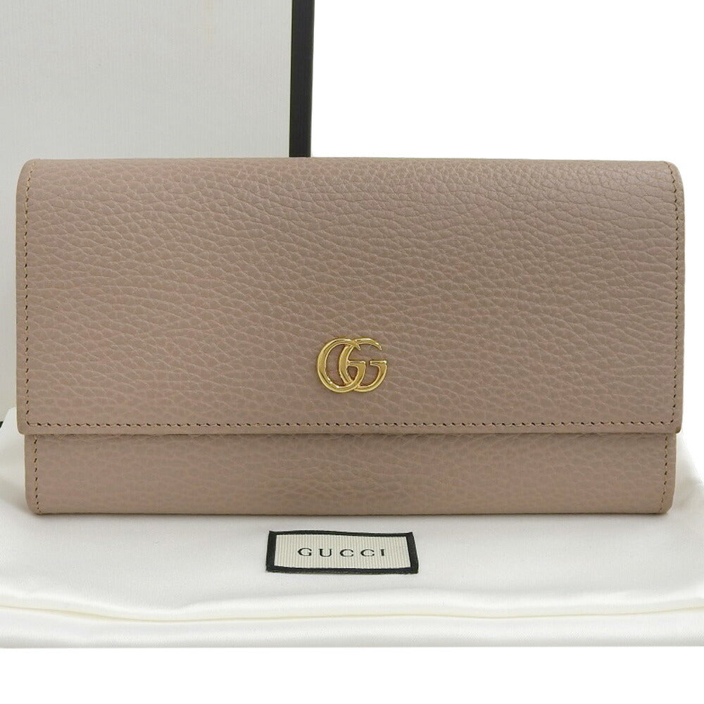 Gucci GG Marmont Continental Wallet Beige