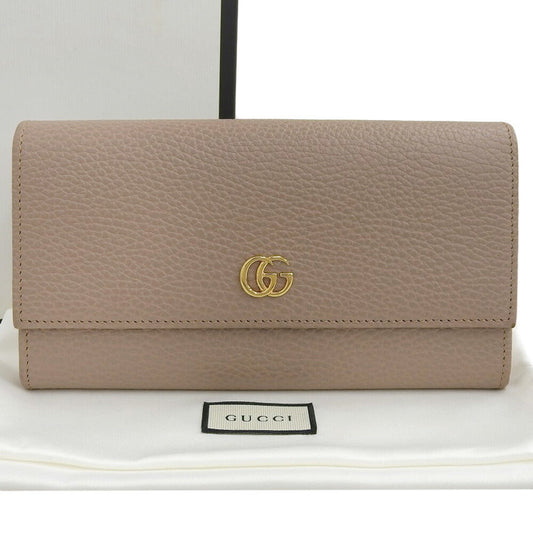 Gucci GG Marmont Continental Wallet Beige