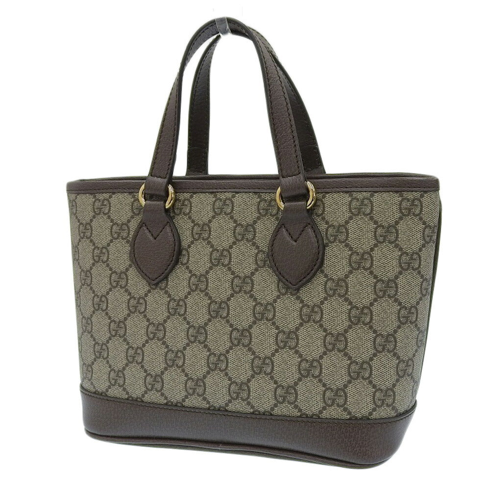 Gucci Mini Tote 2WAY Bag Beige Brown