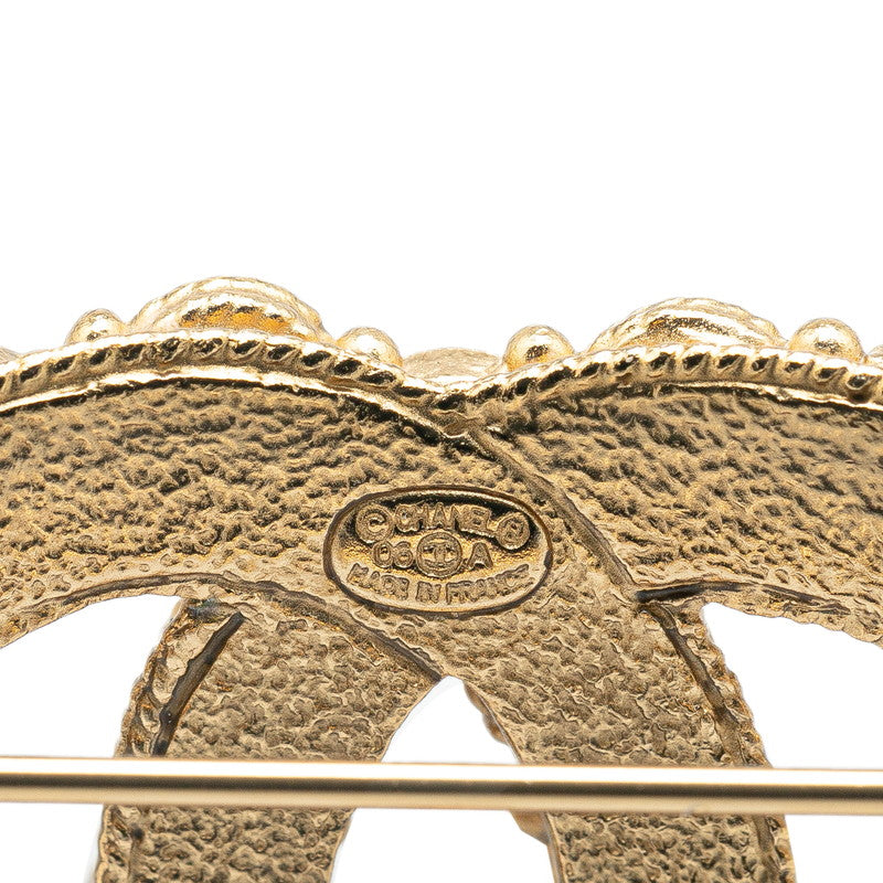 Chanel Coco Mark Bijou Brooch Gold