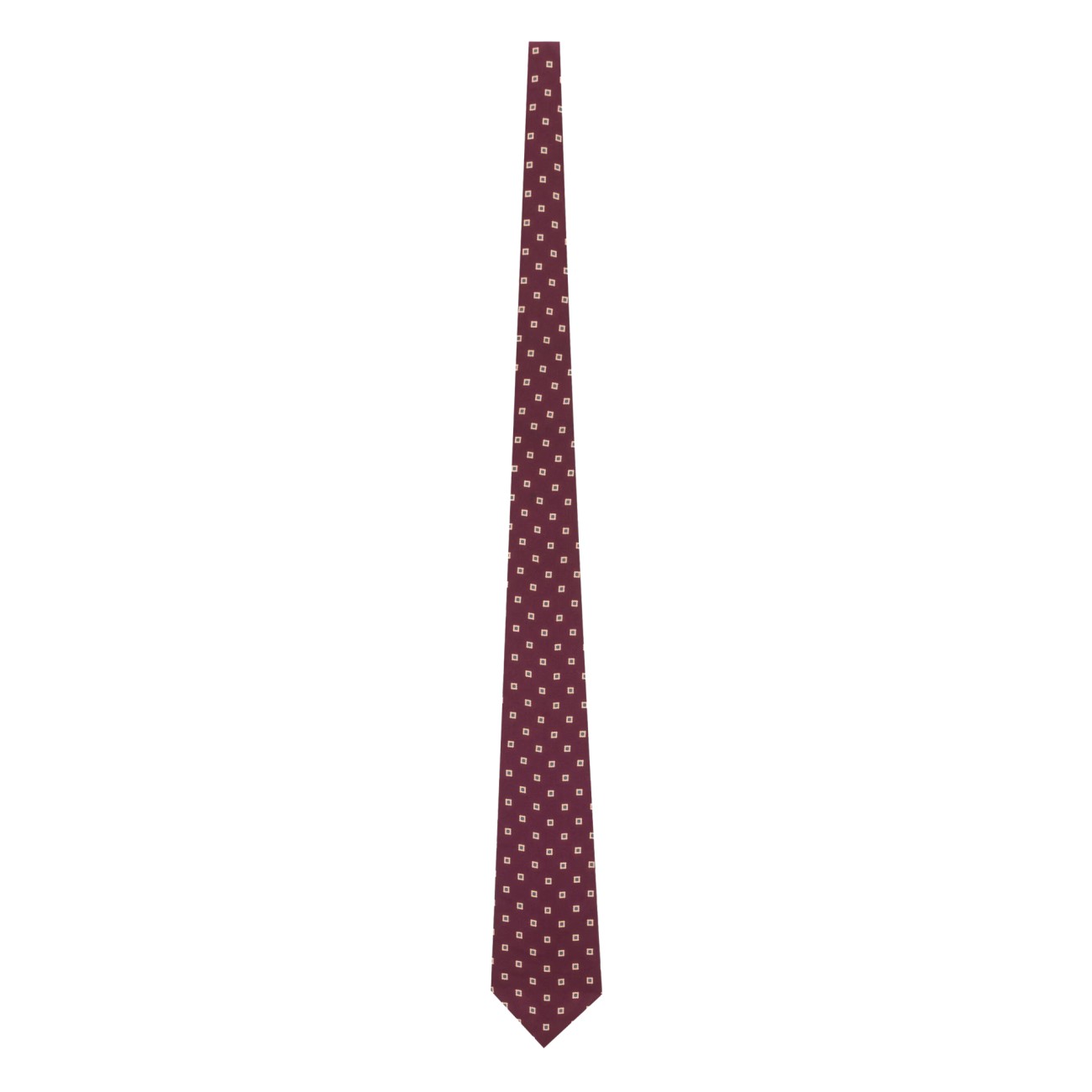 Saint Laurent Men Wide Square Tie