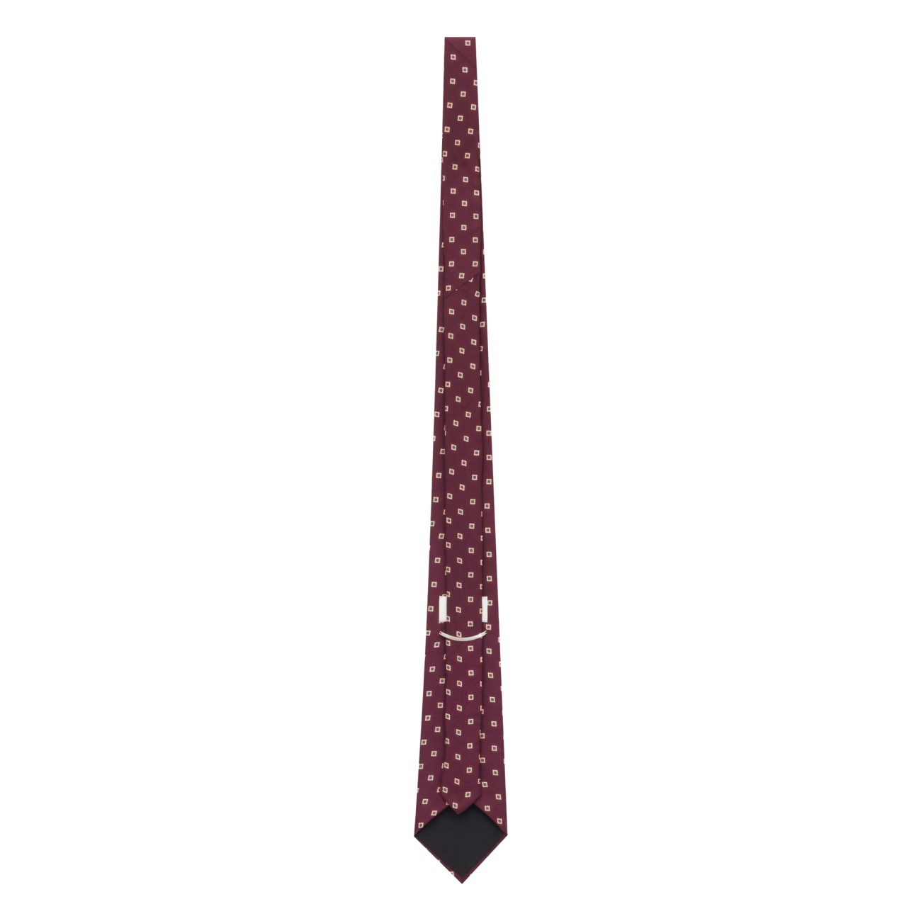 Saint Laurent Men Wide Square Tie