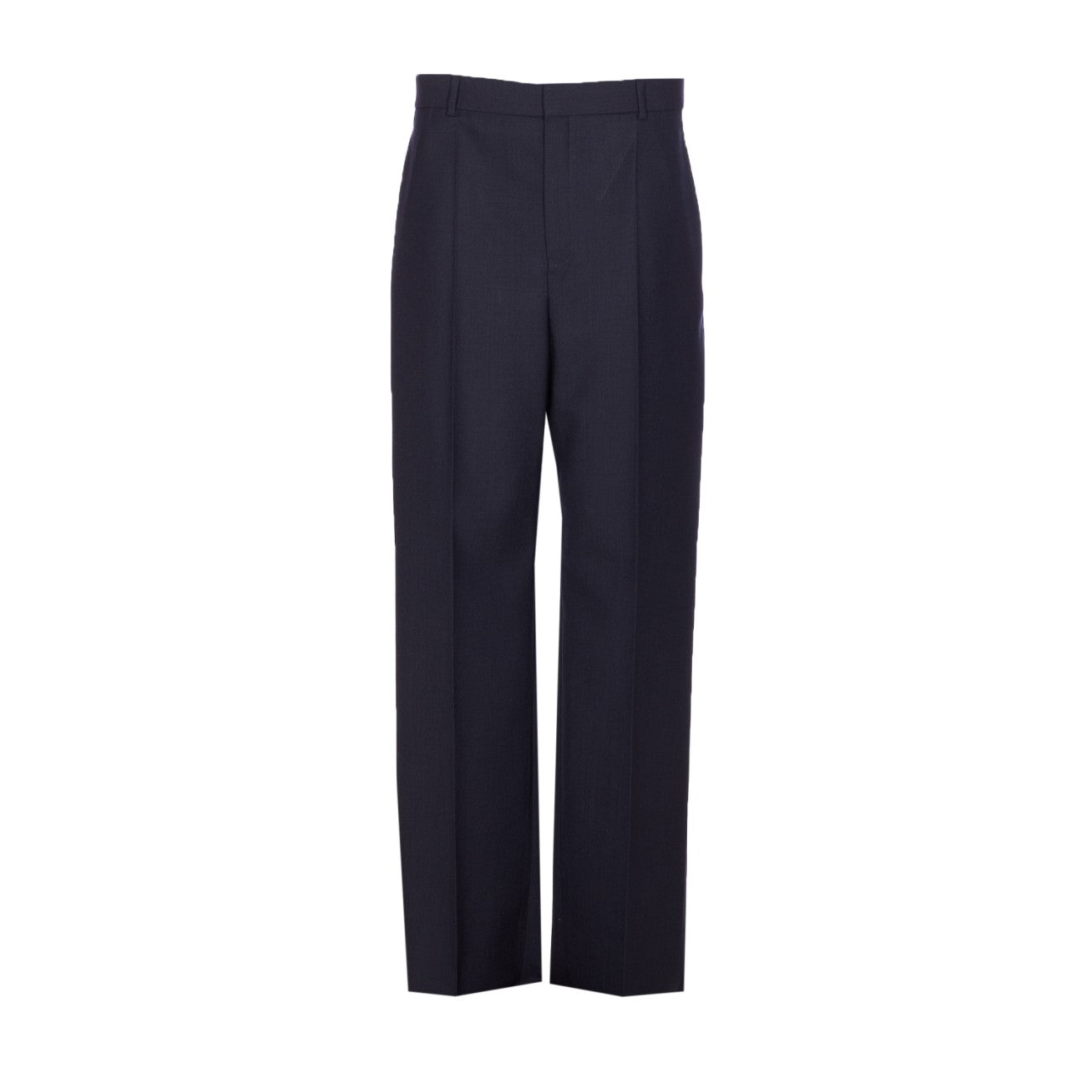 Saint Laurent Men Wool High Waist Pants