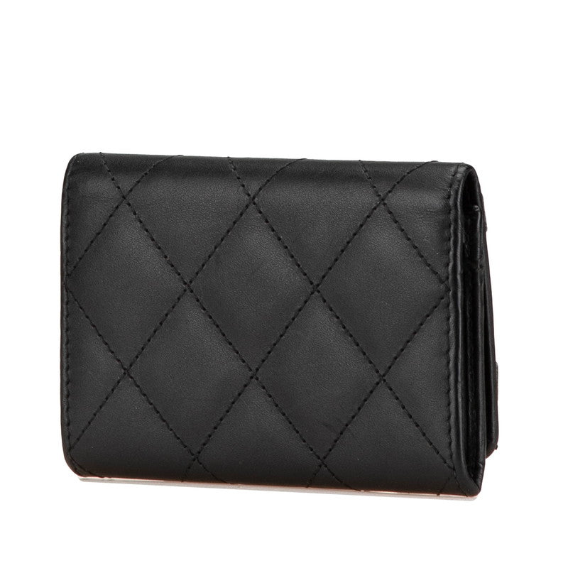Chanel Cambon Line Card Case Black