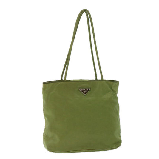 PRADA Tote Bag Nylon Green  yb534