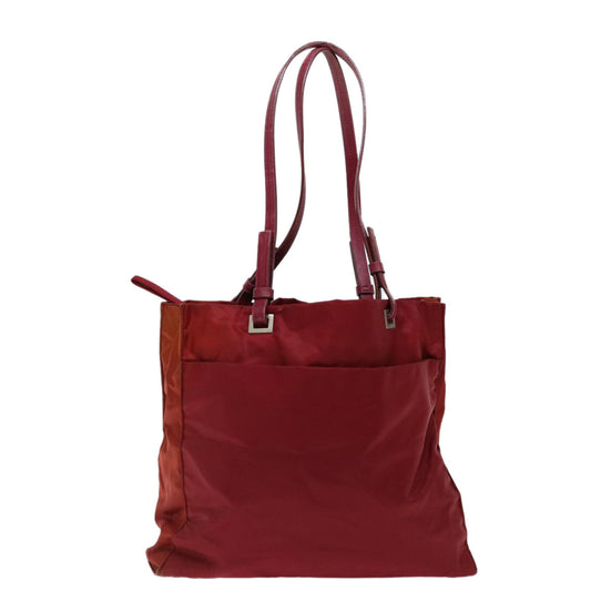 PRADA Shoulder Bag Nylon Red  yb540