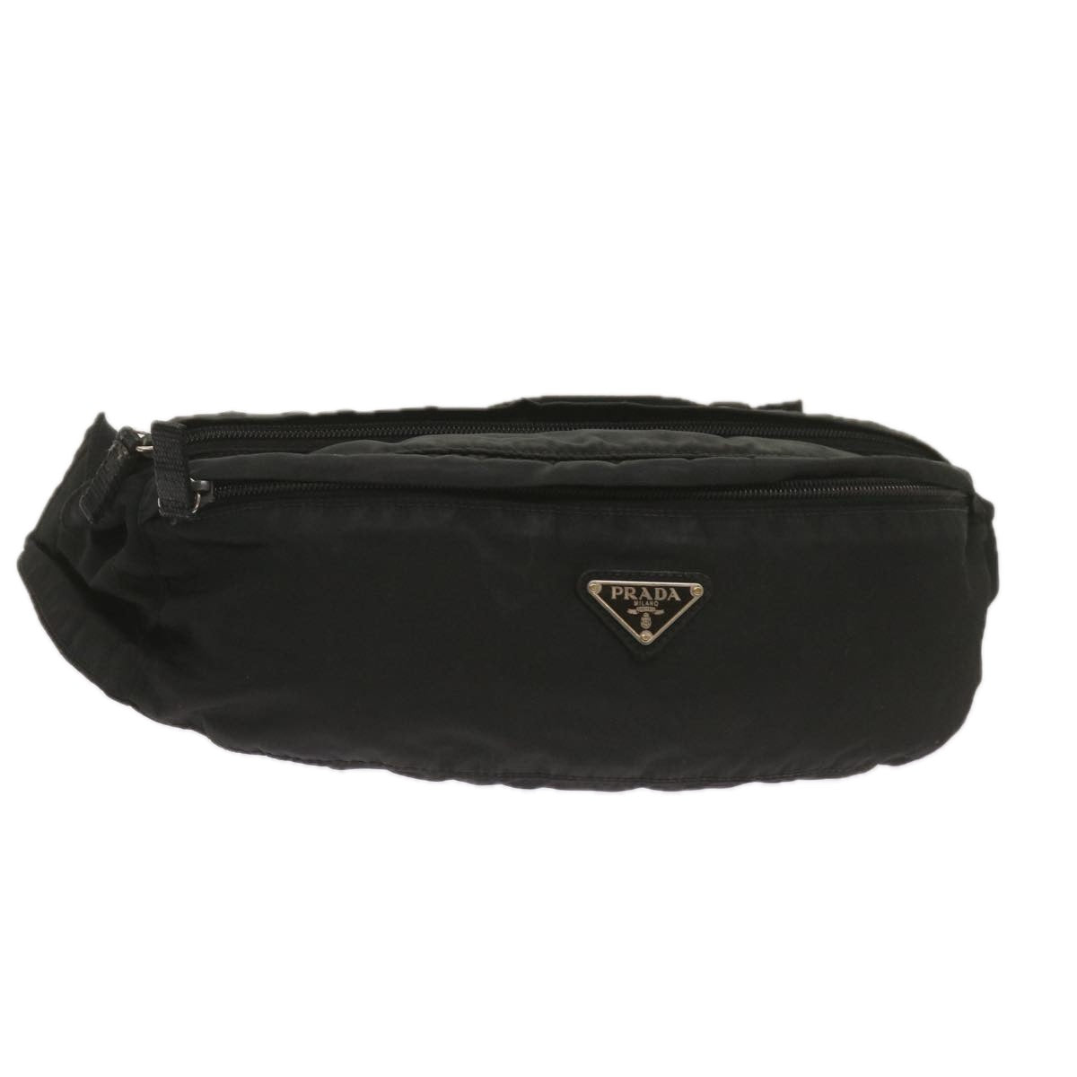 PRADA Body Bag Nylon Black  yk11044