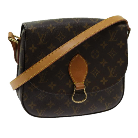 LOUIS VUITTON Monogram Saint Cloud GM Shoulder Bag M51242 LV yk11558