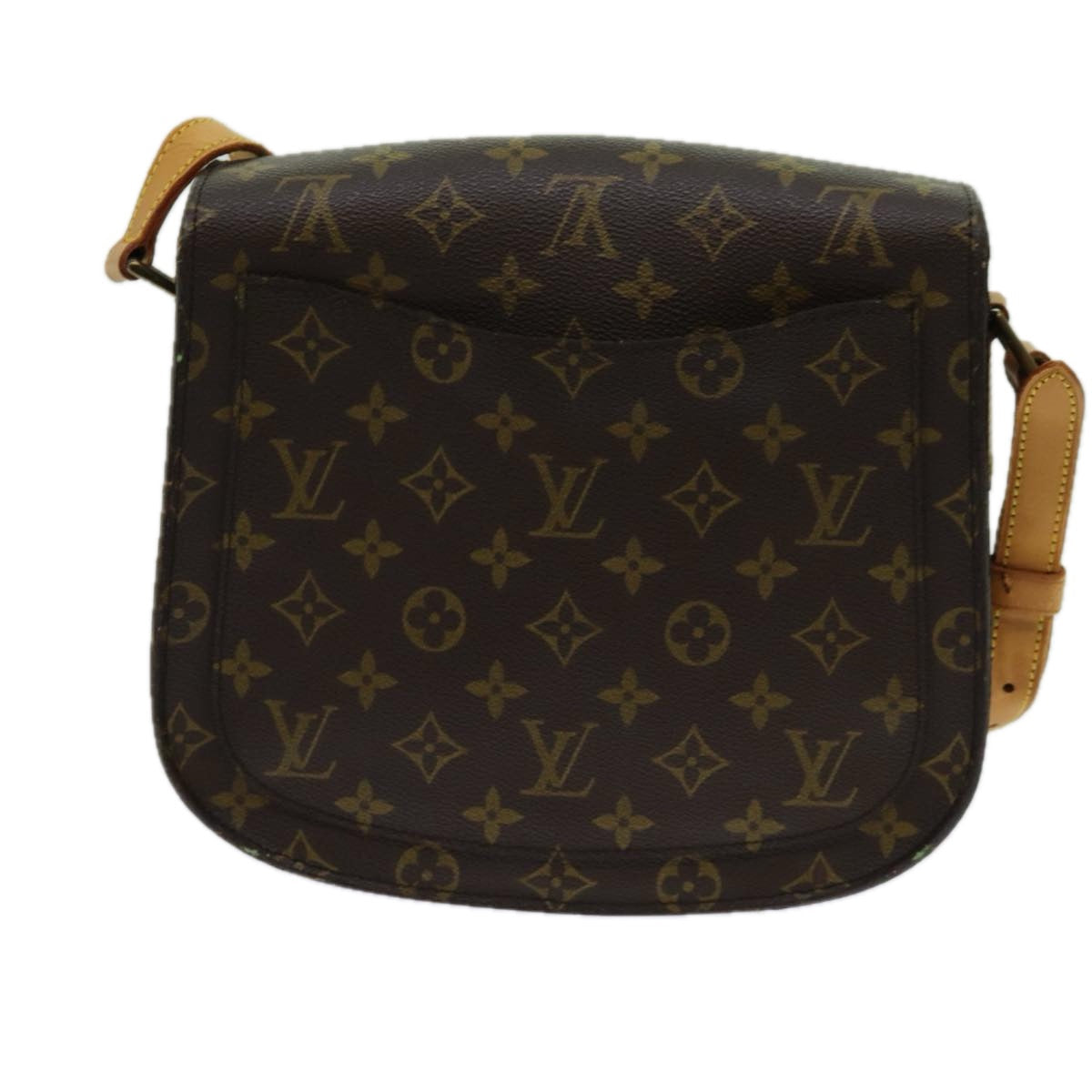LOUIS VUITTON Monogram Saint Cloud GM Shoulder Bag M51242 LV yk11571