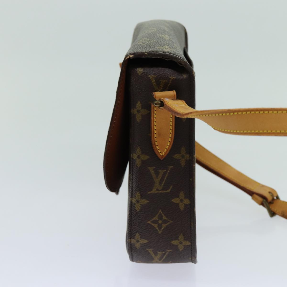 LOUIS VUITTON Monogram Saint Cloud GM Shoulder Bag M51242 LV yk11571