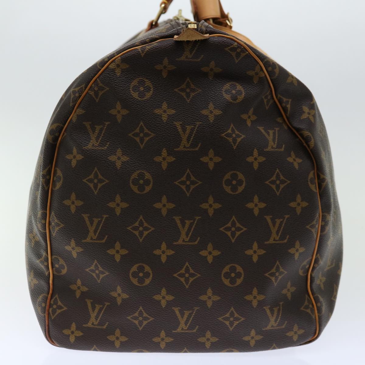 LOUIS VUITTON Monogram Keepall 55 Boston Bag M41424 LV yk11575