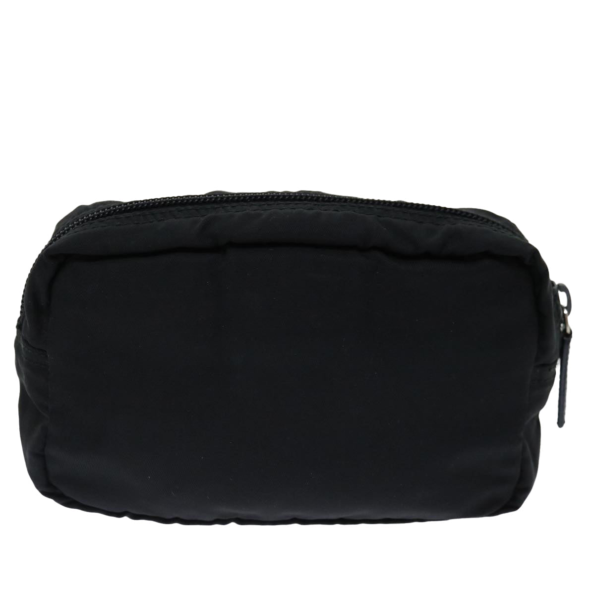 PRADA Pouch Nylon Black  yk11692