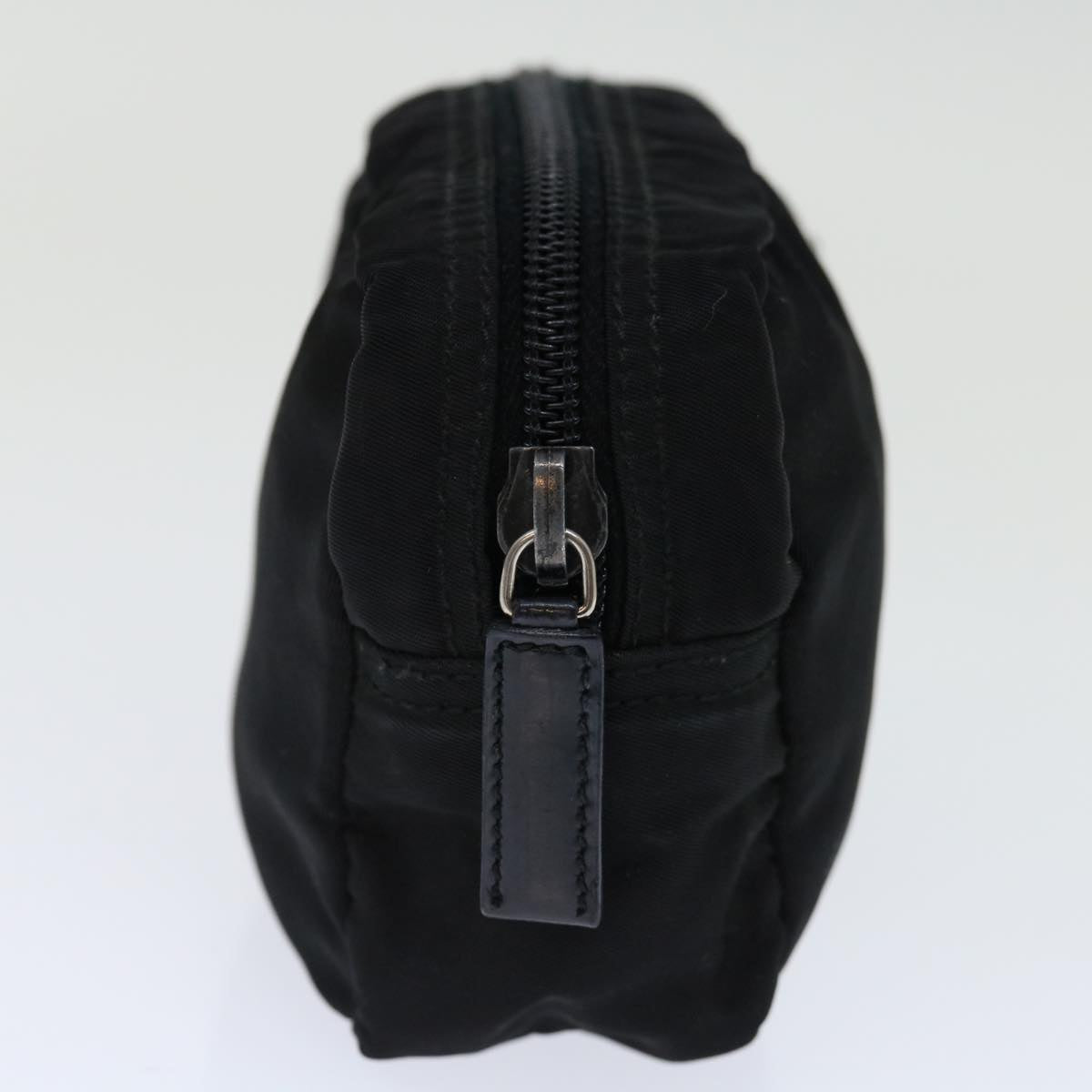 PRADA Pouch Nylon Black  yk11692