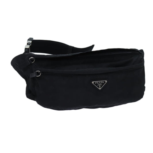 PRADA Body Bag Nylon Black  yk11834