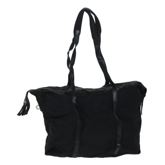 PRADA Shoulder Bag Nylon Black  yk11944