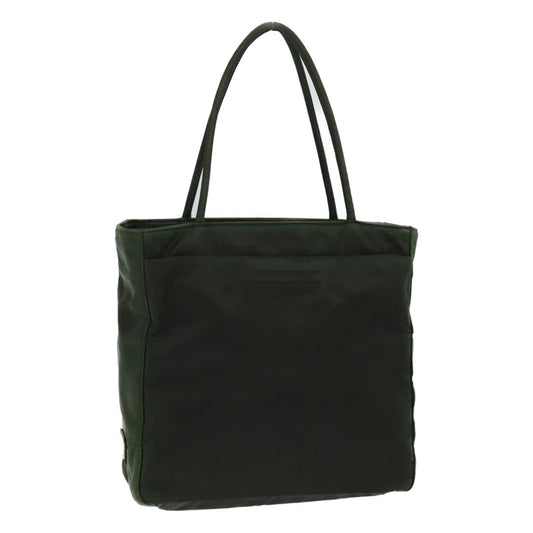 PRADA Hand Bag Nylon Khaki  yk11954